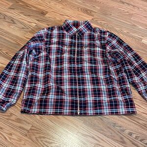 Plaid Jacket, Windbreaker, Catalina, Large